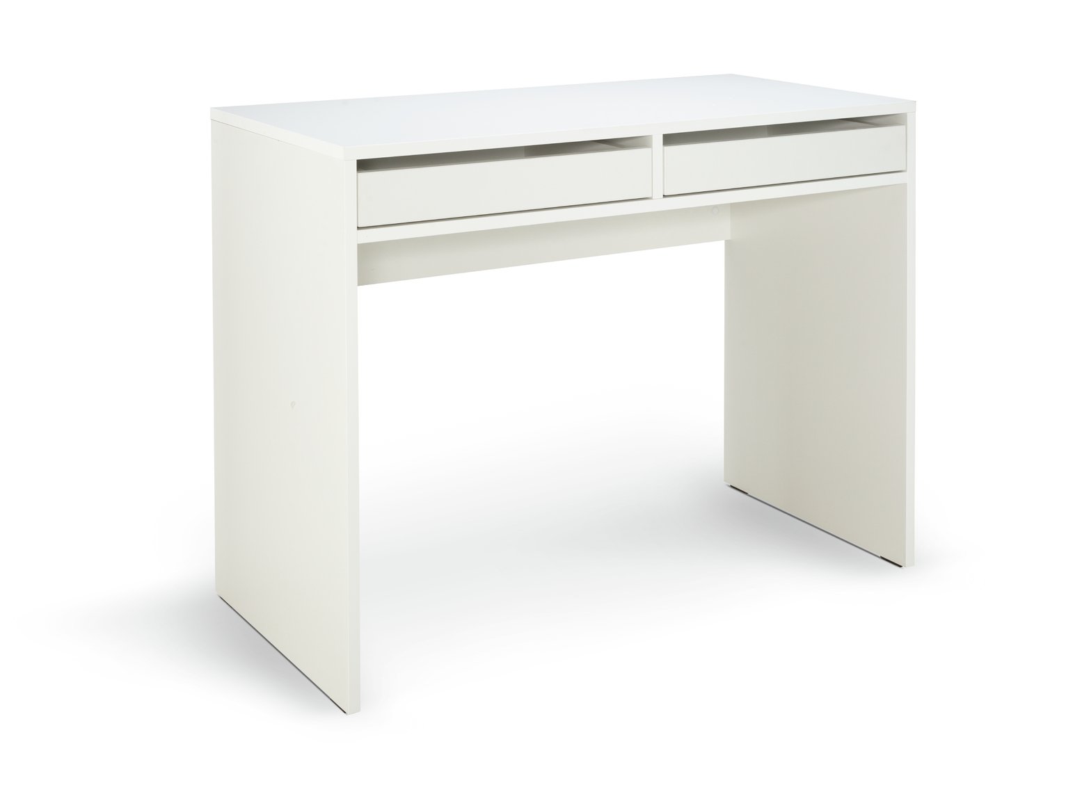 Habitat Pepper 2 Drawer Desk - White