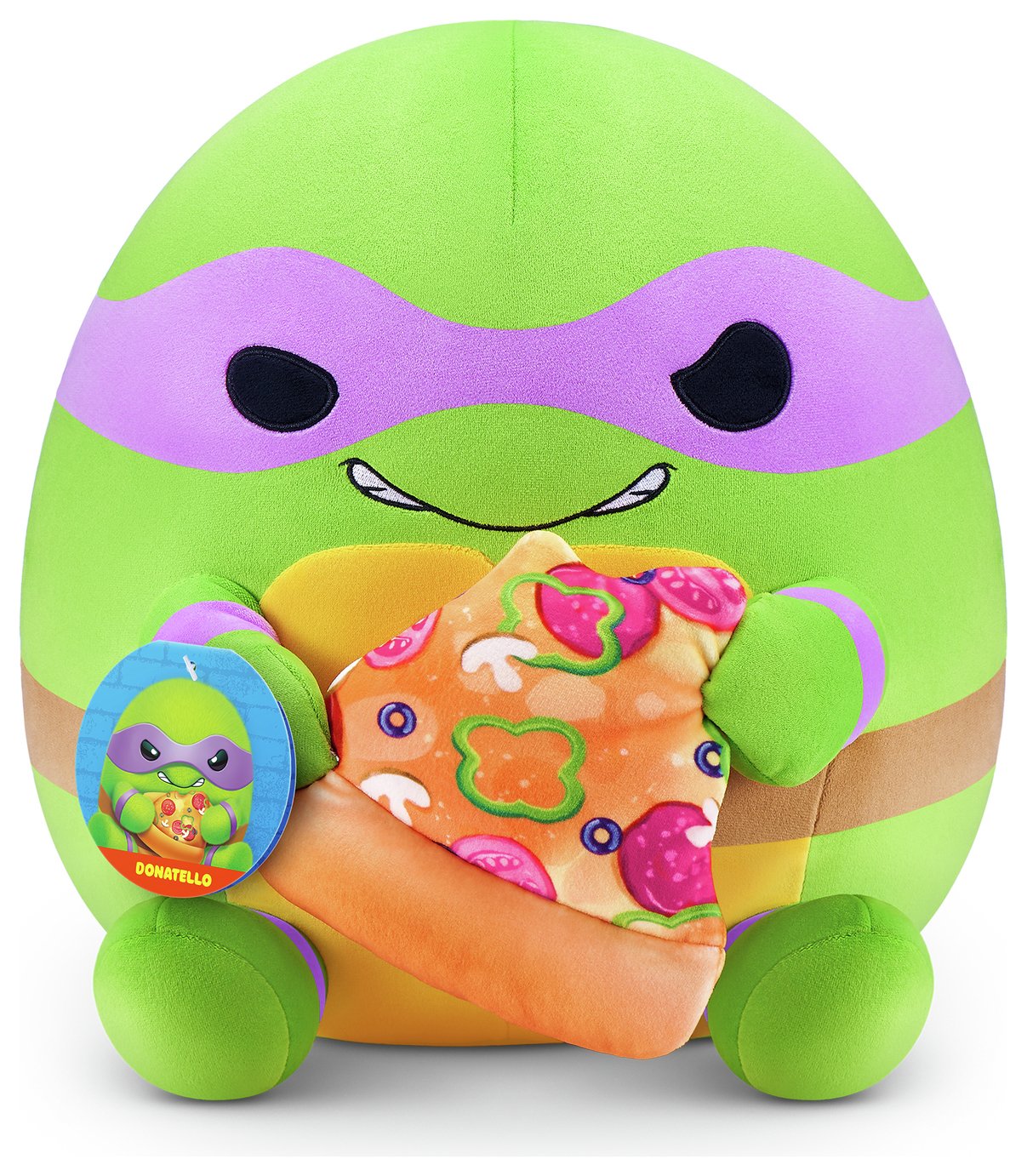 Image of Zuru Snackles 14 inches TMNT Donatello Plush