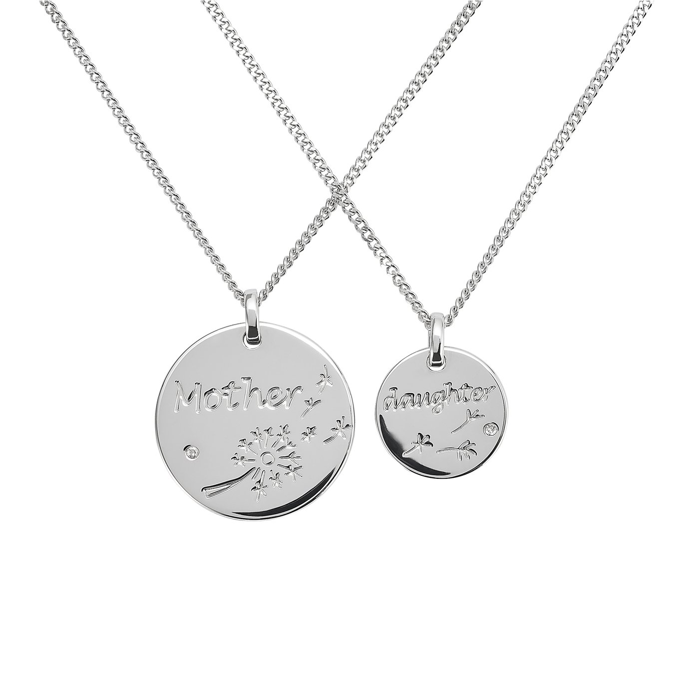 mum and daughter necklace argos