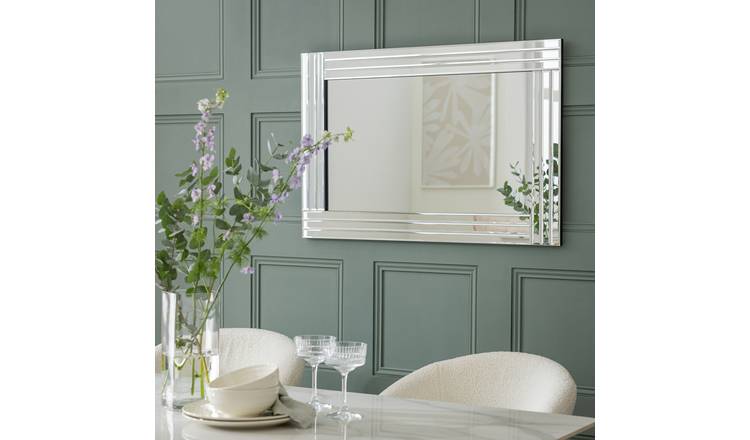 Argos Home Bevelled Full Length Wall Mirror - 90x60cm