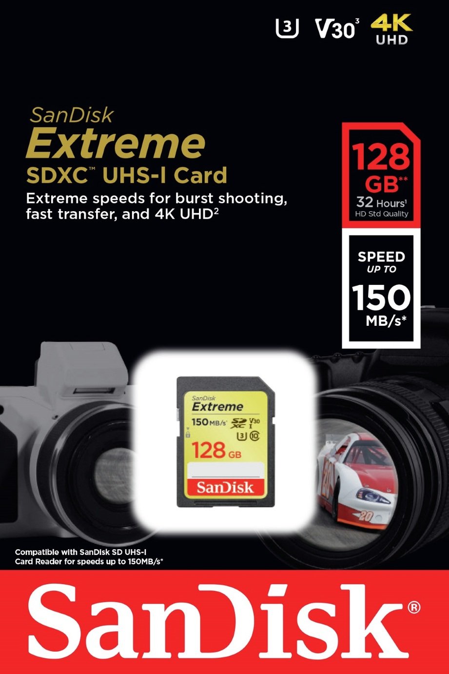 SanDisk Extreme 70MBs SDXC Memory Card Review