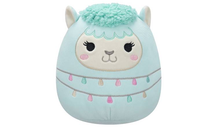Squishmallows 7.5" Lorna The Light Teal Llama Plush Toy