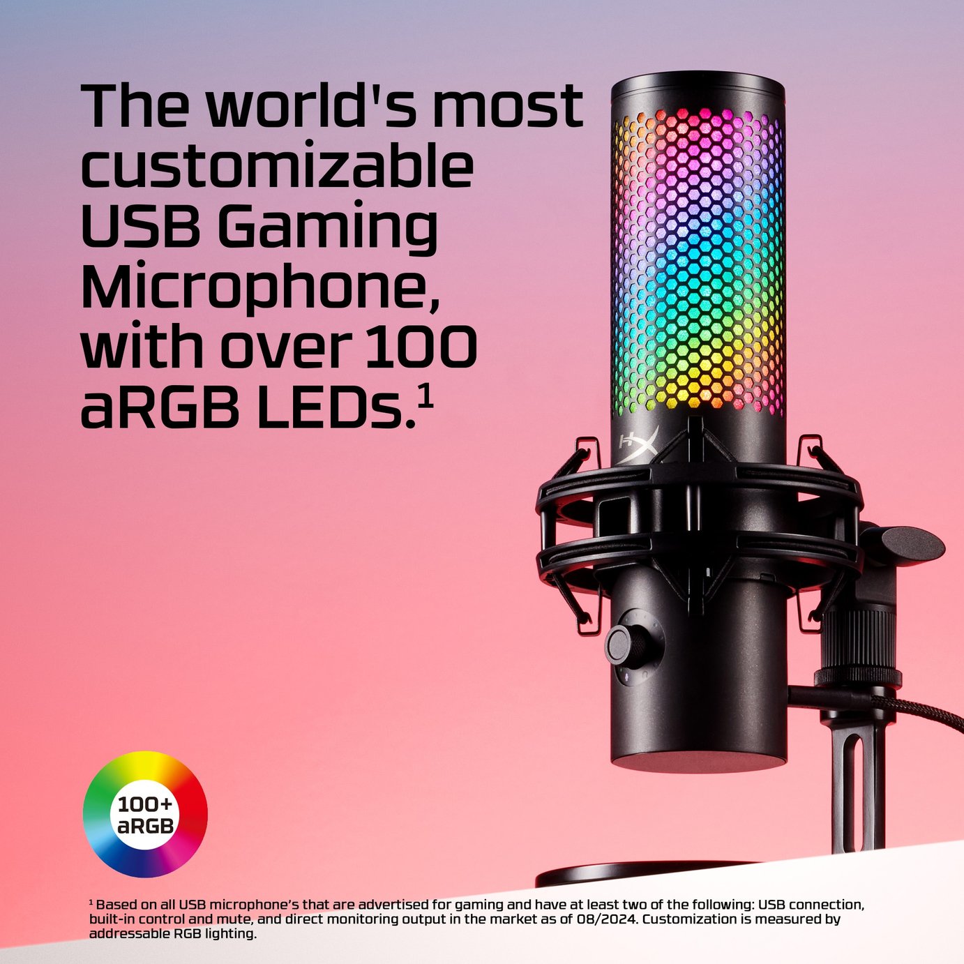 Buy HyperX QuadCast 2 S RGB USB Microphone - Black | Karaoke