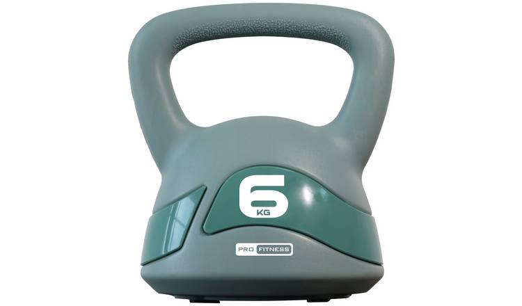 Pro Fitness 6kg Kettlebell - Grey