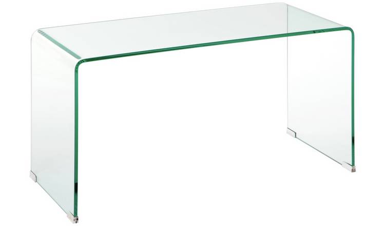 Fifty Five South Matrix Clear Bent Coffee Table