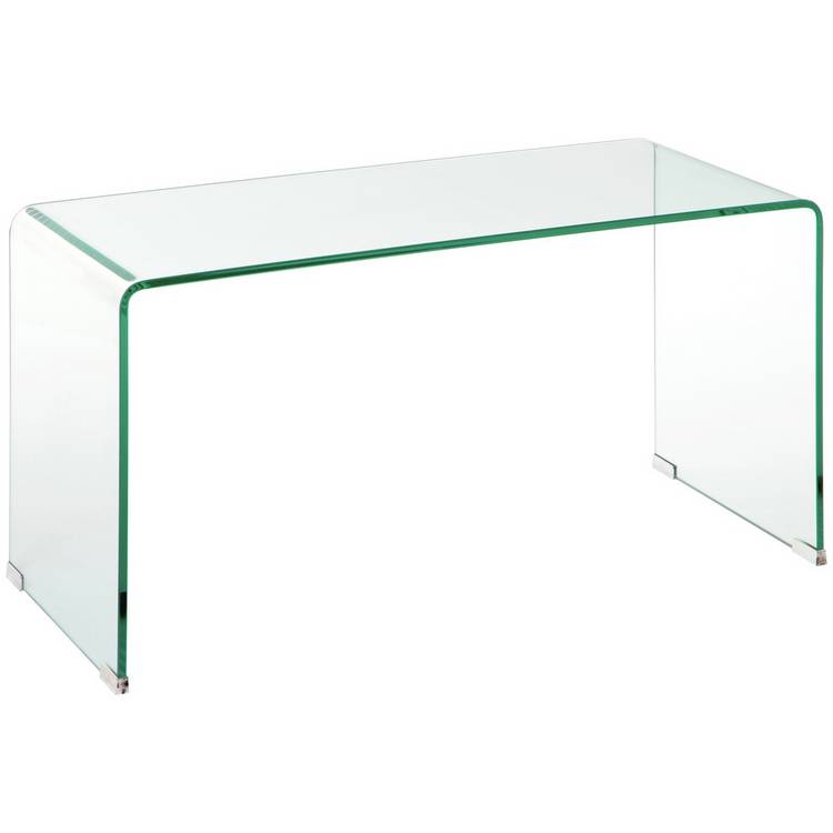 Fifty Five South Matrix Coffee Table - Clear Glass 0