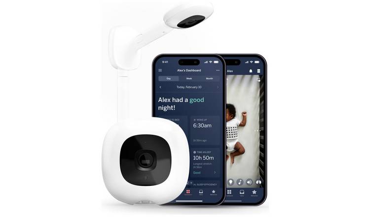 Nanit Pro Smart Baby Monitor With Wall Mount