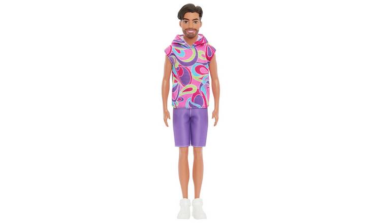 Barbie Fashionistas Ken Fashion Doll with Short Beard - 32cm