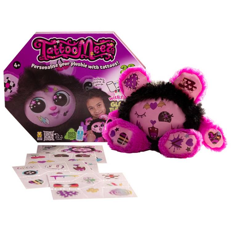 Tattoo Meez Black Plushie Pal 0