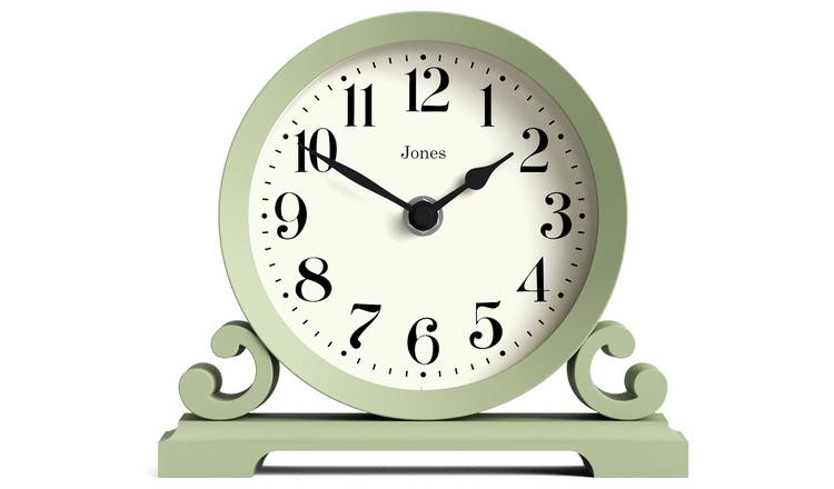 Jones Clocks Islington Mantel Clock - Sage