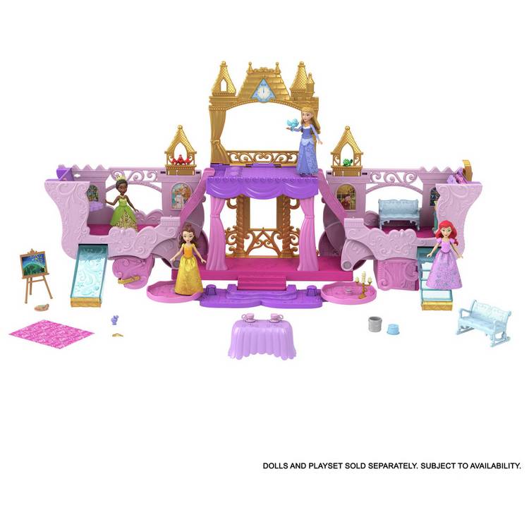 Disney Princess Carriage To Castle Playset 0