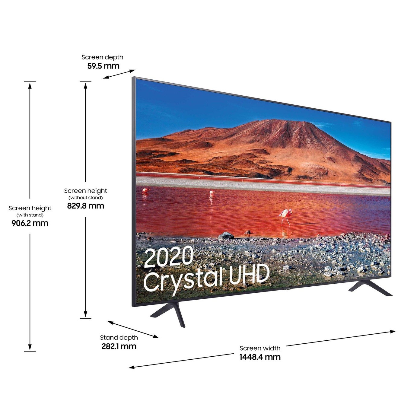 Samsung 65 Inch UE65TU7100 Smart Ultra HD TV- Carbon Silver Review