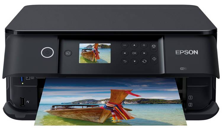 Epson XP-6100 AIO Wireless Inkjet Printer - Black