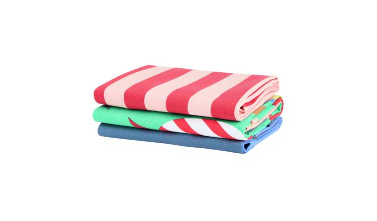Habitat Festive Icons Tea Towels