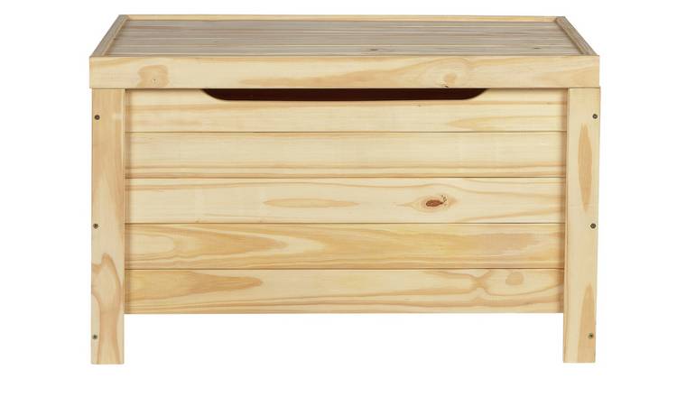 Buy Argos Home Noah Wooden Blanket Box Unfinished Pine