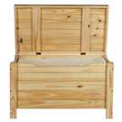 Wooden blanket shop box argos