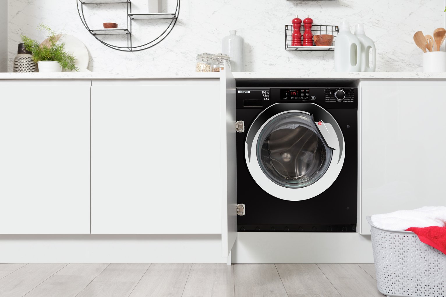 Hoover HBWD8516DC 8KG/5KG Integrated Washer Dryer Review