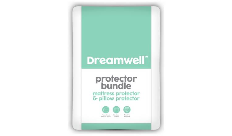 Dreamwell Mattress & Pillow Protector Bundle - Single