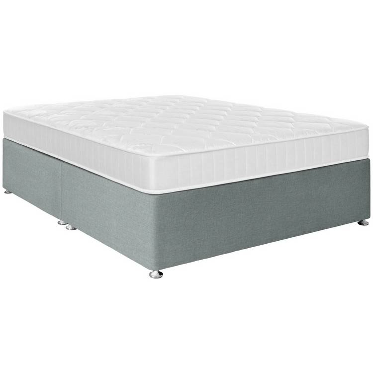 Argos Home Elmdon Kingsize Divan Bed - Grey 0