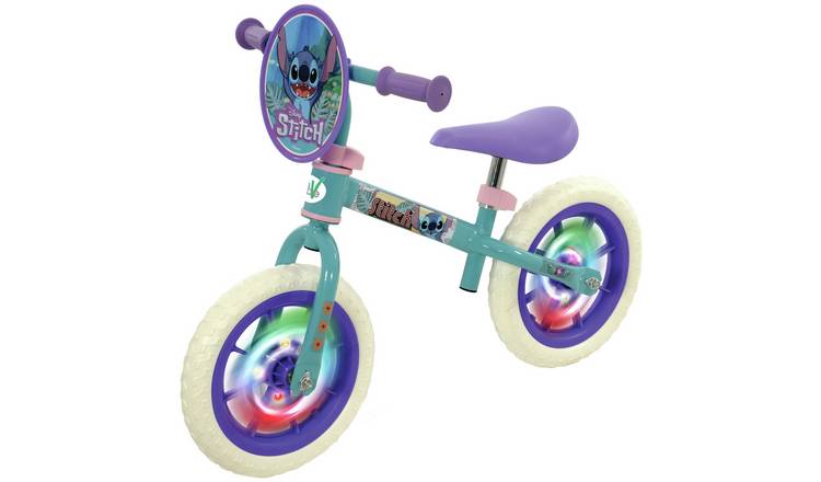 Stitch 12 Inch Wheel Size Kids Light Up Balance Bike