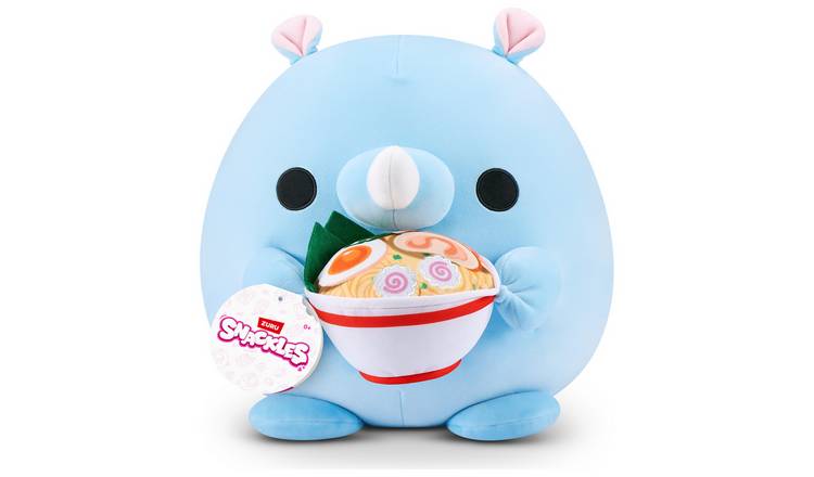 Snackles Rhino With Ramen Plush Soft Toy
