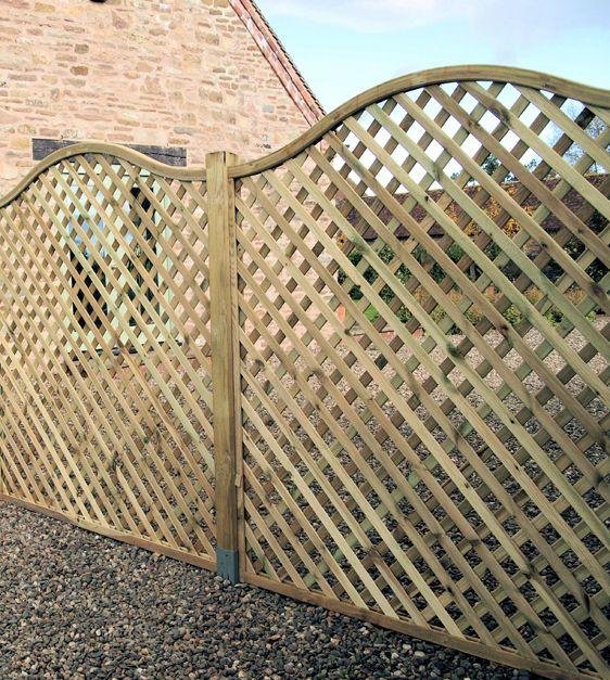 Elite St Meloir Lattice Trellis - 1.8m - Pack of 4