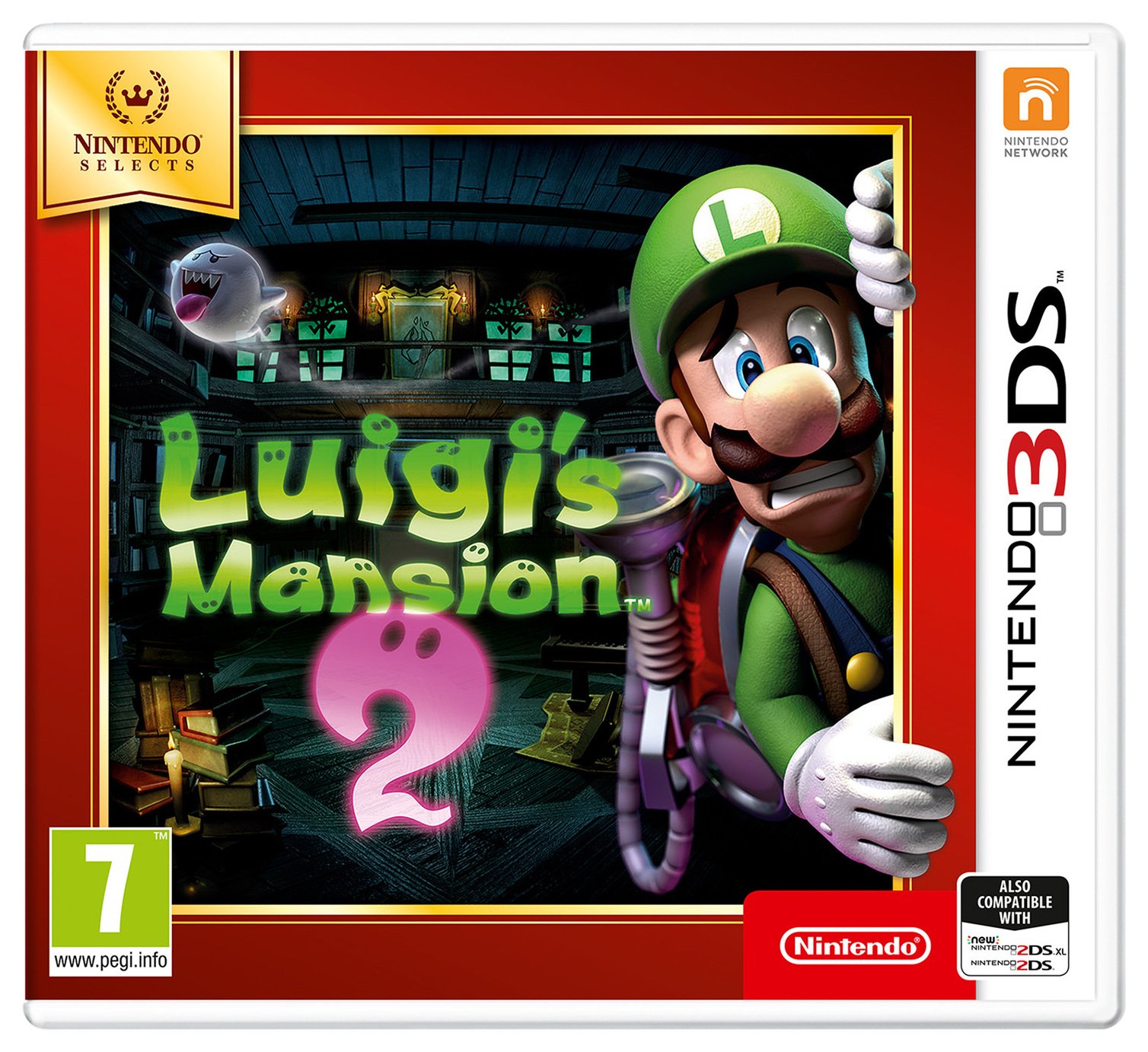 Luigi's Mansion 2 Nintendo Selects 3DS Game