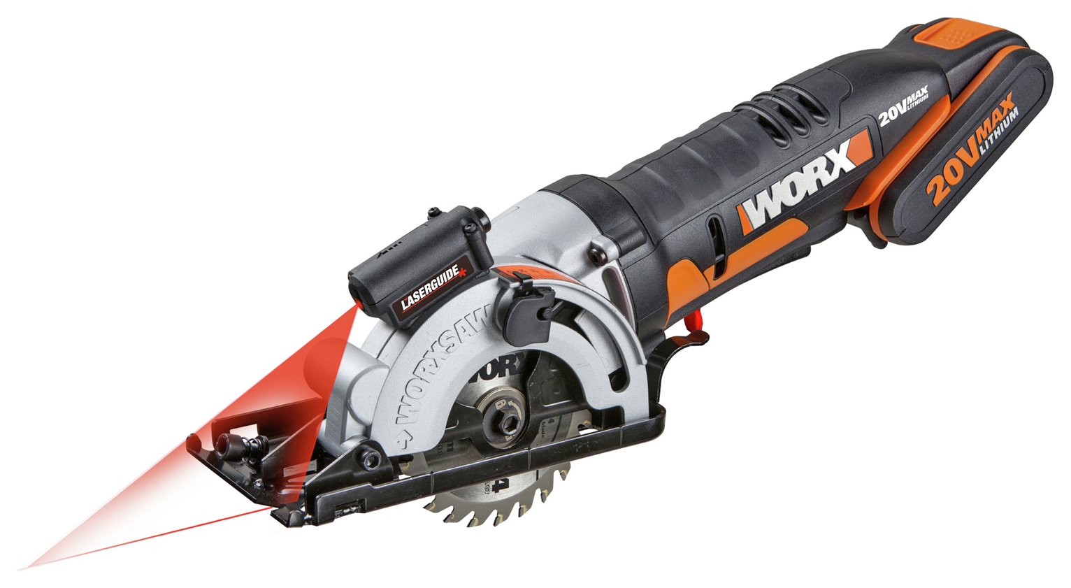 WORX WX523 18V 20V MAX WORXSAW Cordless Compact Circular Saw Review