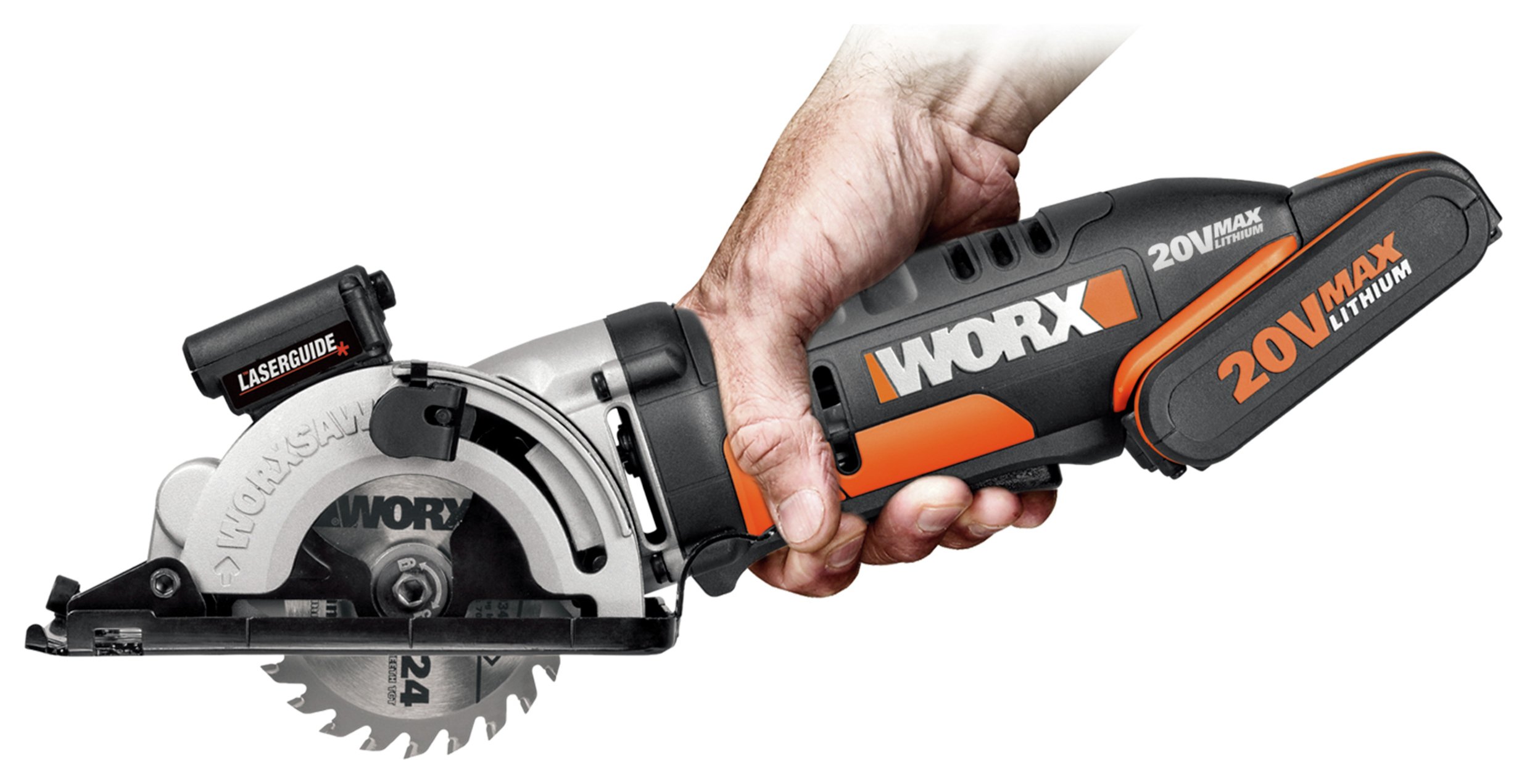 WORX WX523 18V 20V MAX WORXSAW Cordless Compact Circular Saw Review