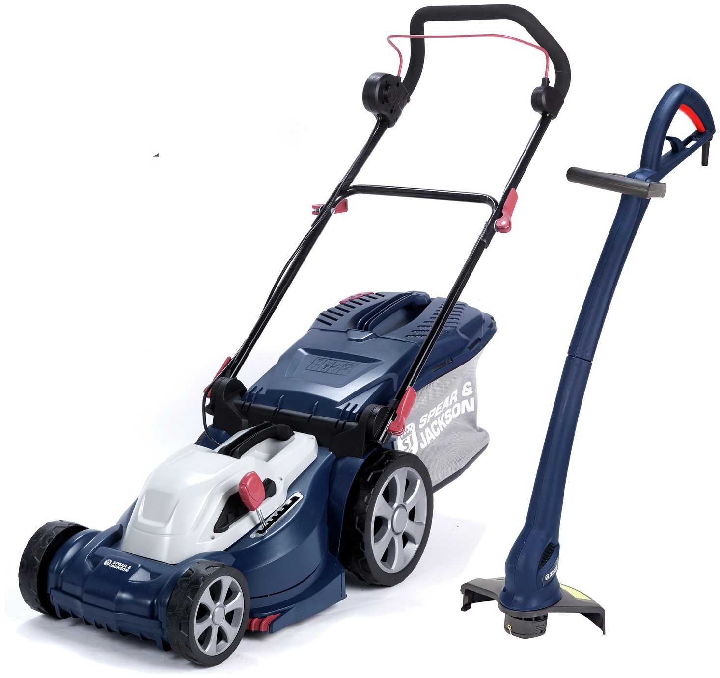 Spear & Jackson 36cm Corded Lawnmower 1400W and Trimmer 350W review