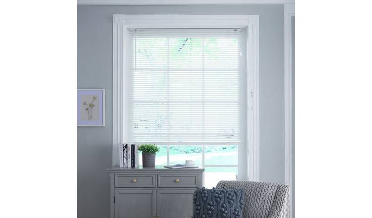 Little Black Book Basswood White Venetian Blind - 70cm