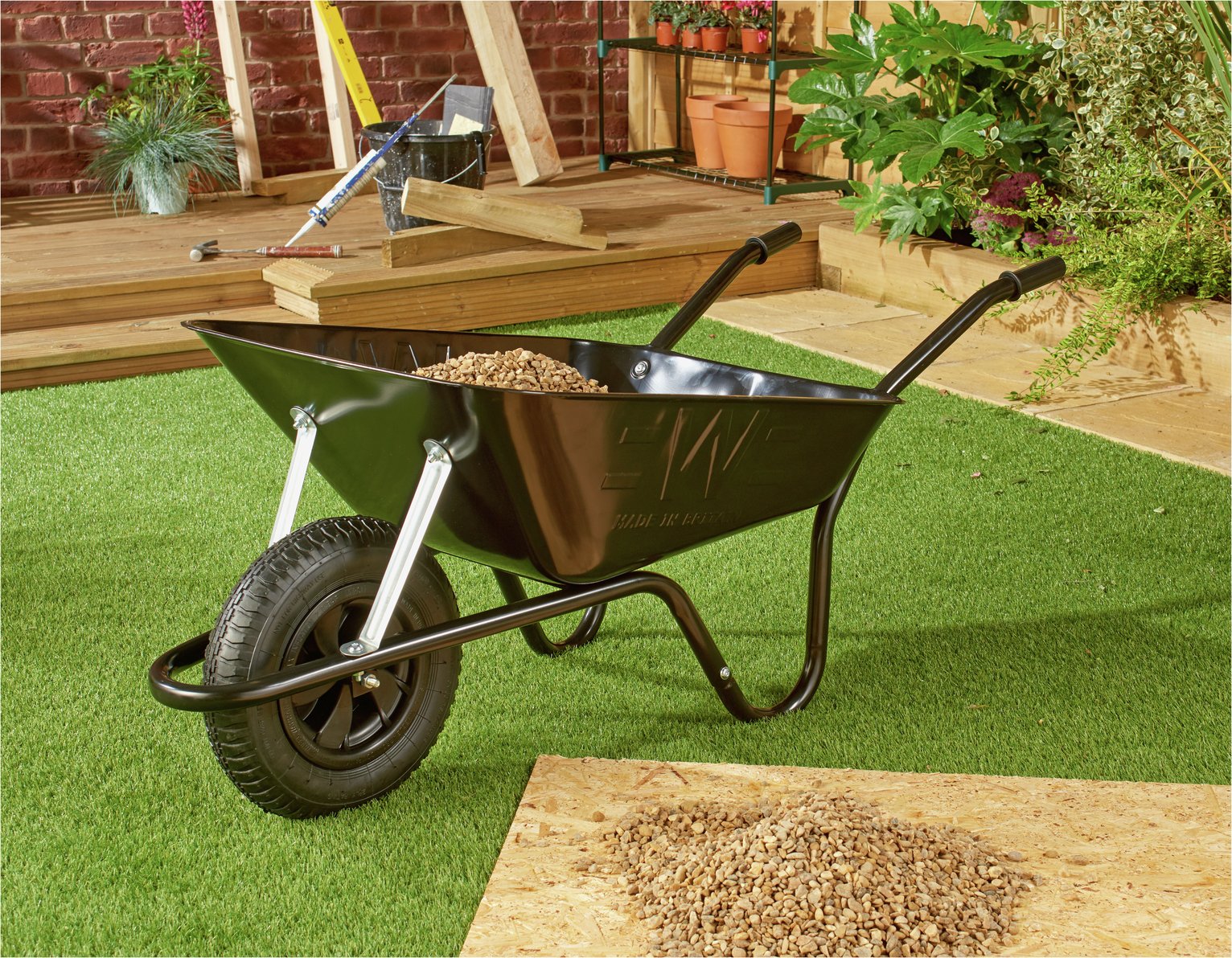 Walsall Wheelbarrows 85L Heavy Duty Builders Barrow Reviews