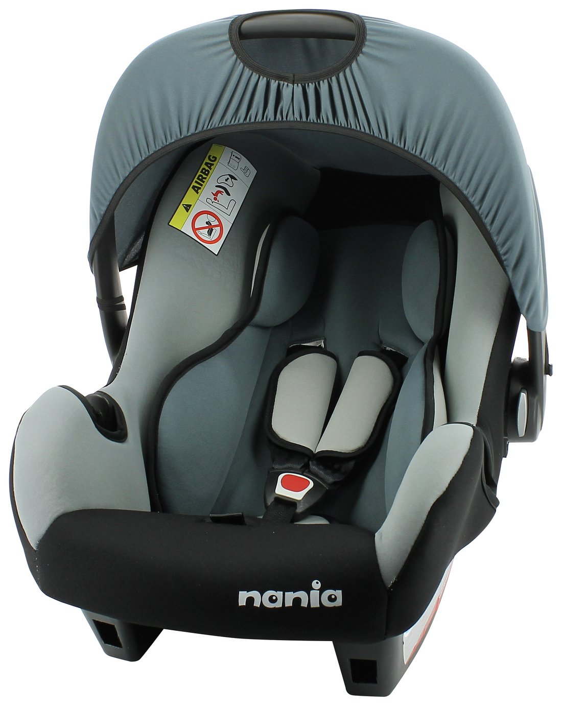 Nania Beone SP Group 0+ Baby Seat - Black and Grey