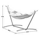 Argos hammock with stand sale