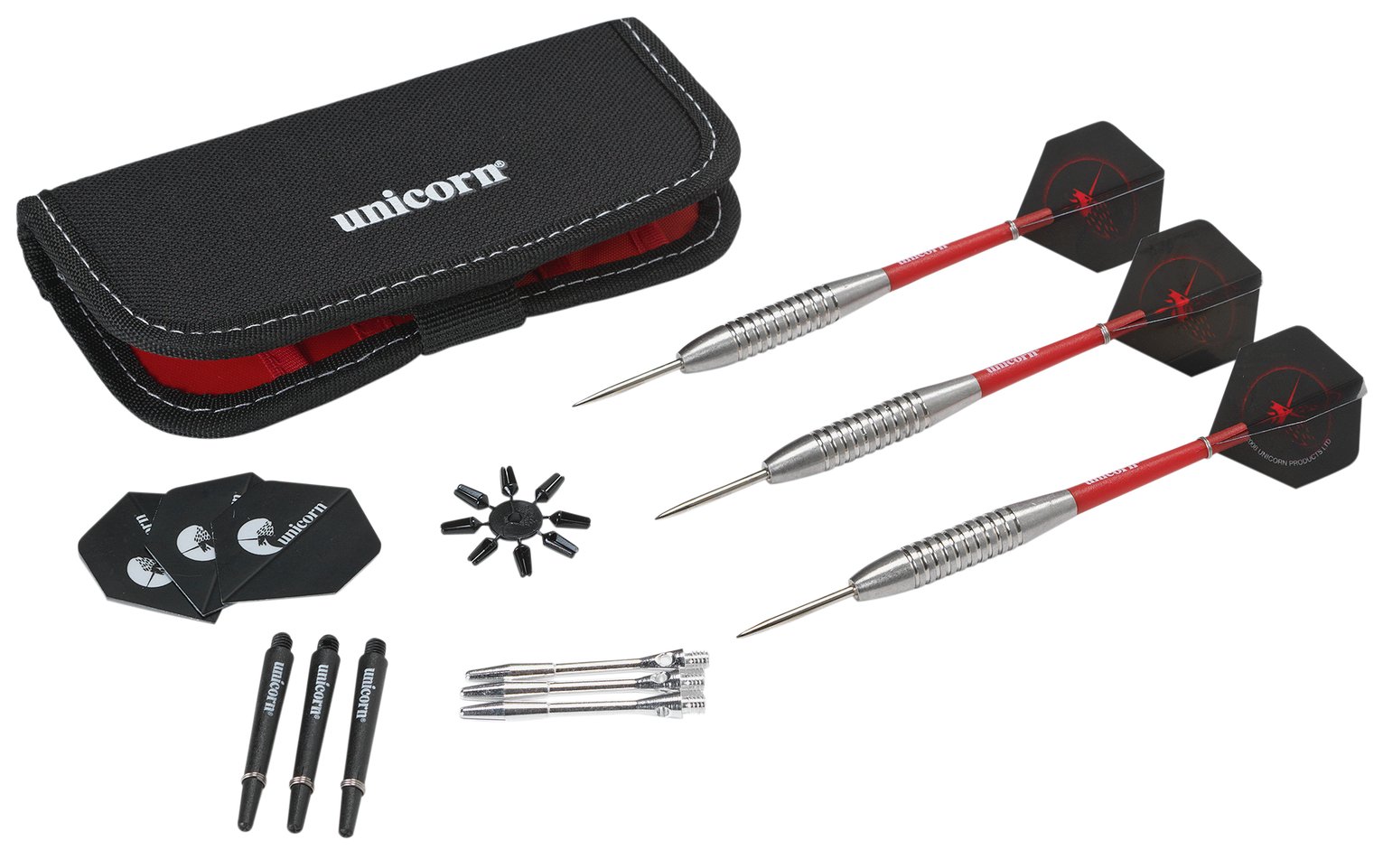 Unicorn ST65 23g Stainless Steel Darts Set - 33 Piece.