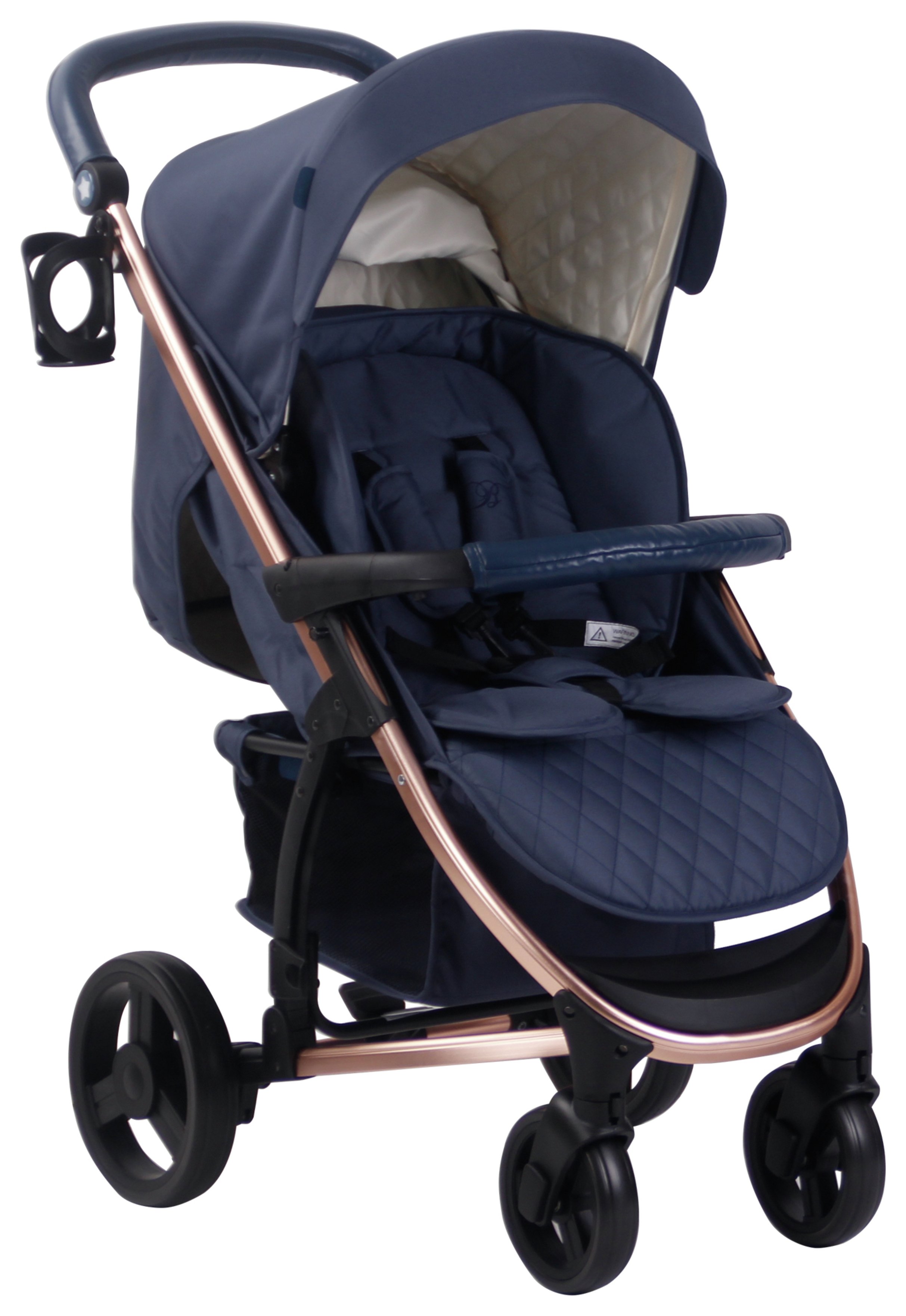 my babiie rose gold stroller argos