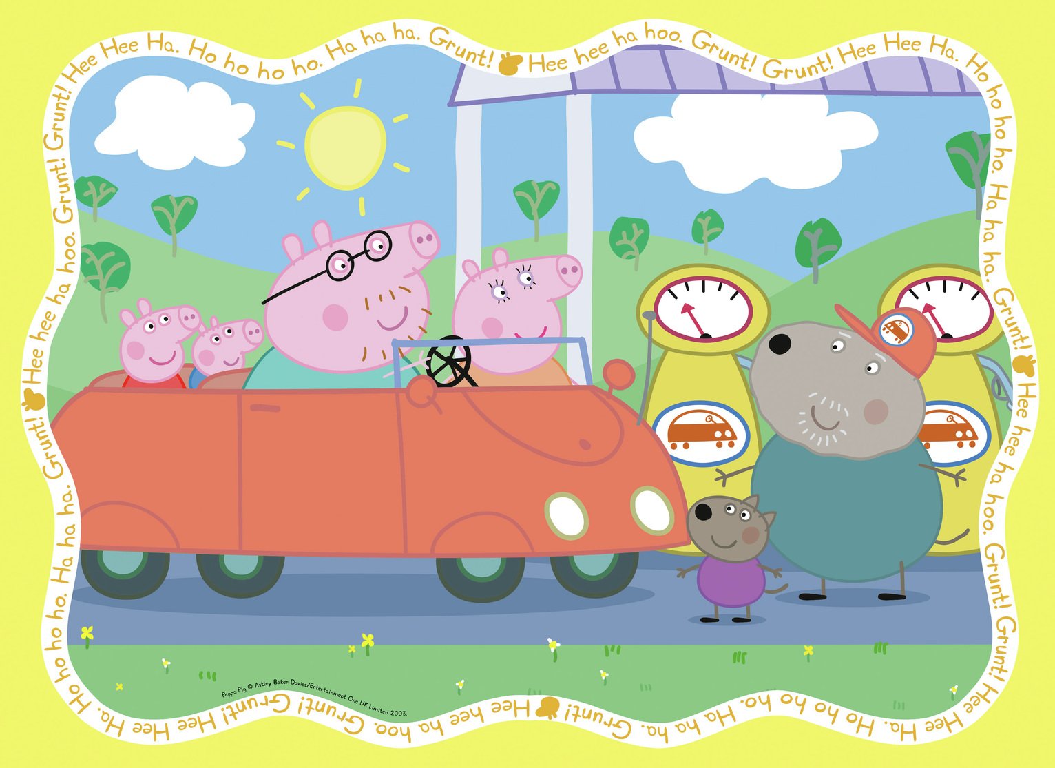 Ravensburger (6981) Peppa Pig 4 Shaped Jigsaw Puzzles
