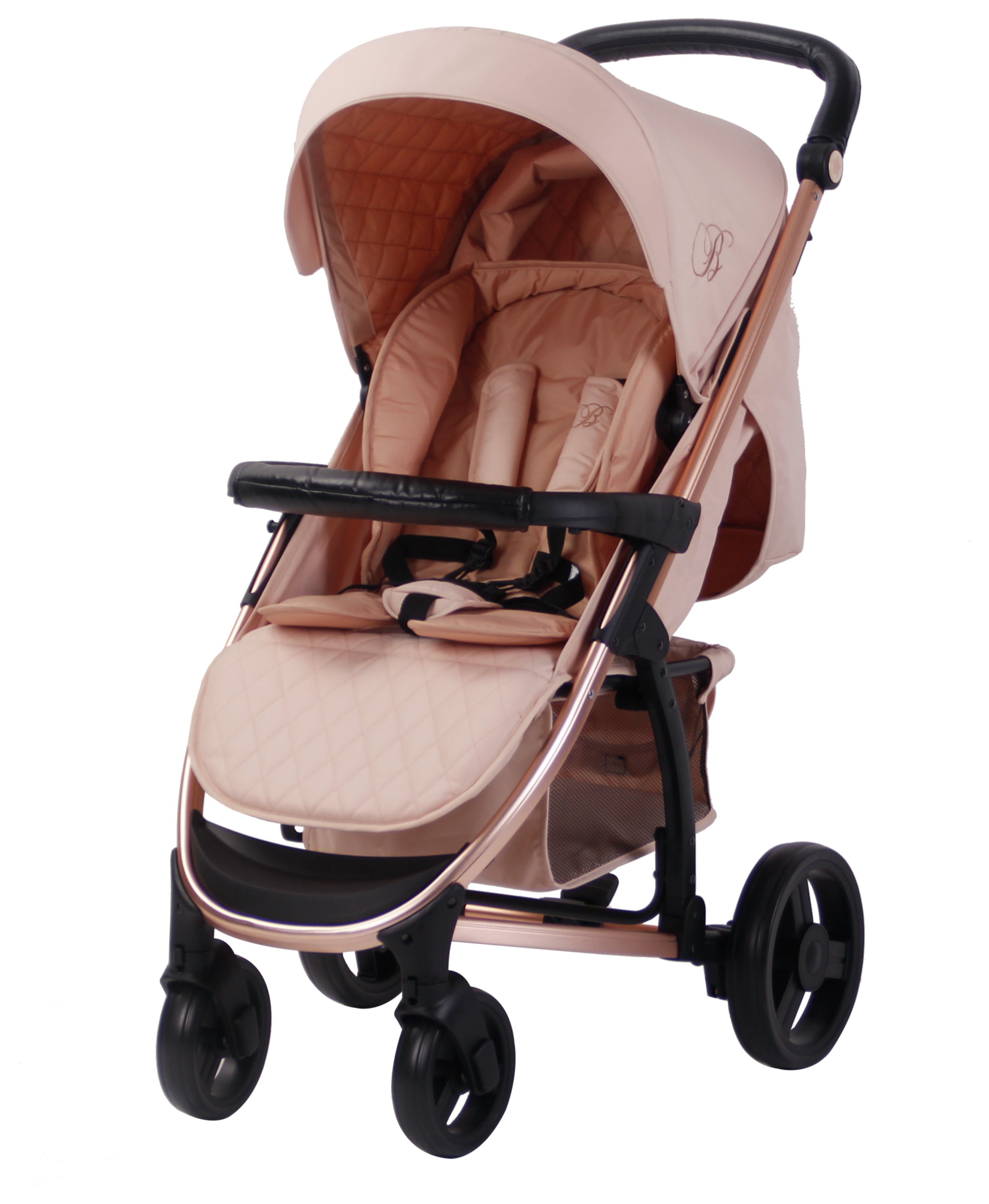 my babiie rose gold stroller argos