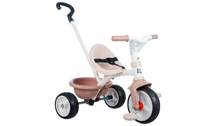 Smoby 2-in-1 Tricycle Ride-On- Beige
