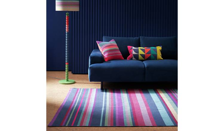 Margo Selby Buster Red Flatweave Rug - 160x230cm