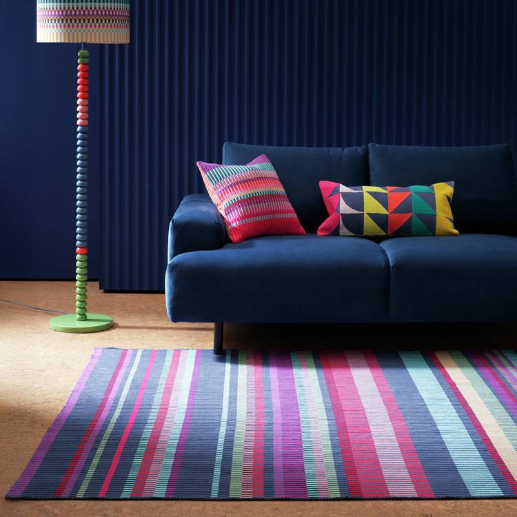 Margo Selby Buster Red Flatweave Rug - 160x230cm 0