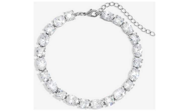 Jon Richard Cubic Zirconia Mixed Stone Bracelet 