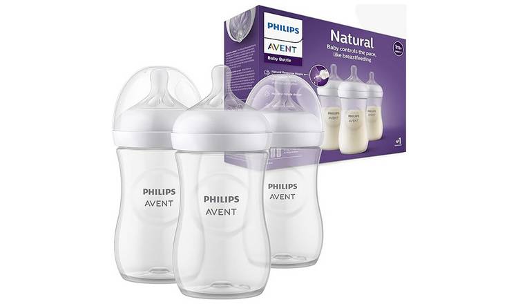 Philips Avent Natural Response Baby Bottles 3pk