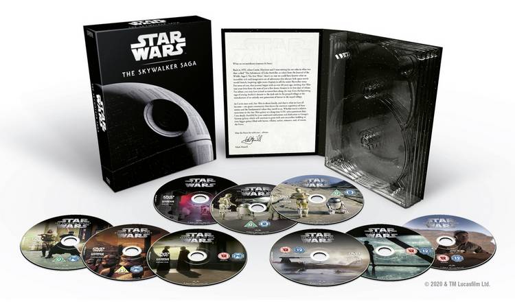 Buy Star Wars The Skywalker Saga Complete Dvd Box Set Dvds And Blu Ray Argos