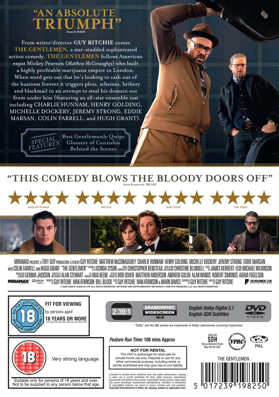 The Gentlemen DVD Review