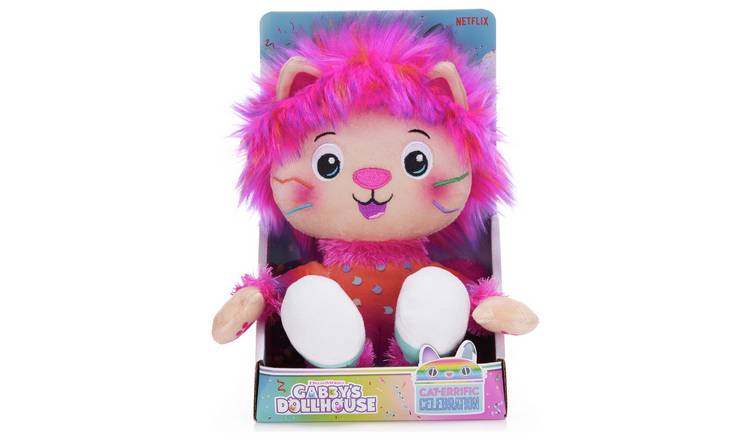 Gabby's Dollhouse Marty The Party Cat Soft Toy