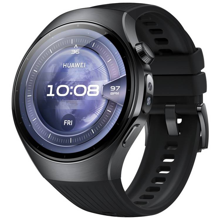 HUAWEI Watch 5 46mm Wi-Fi Smart Watch - Black 0