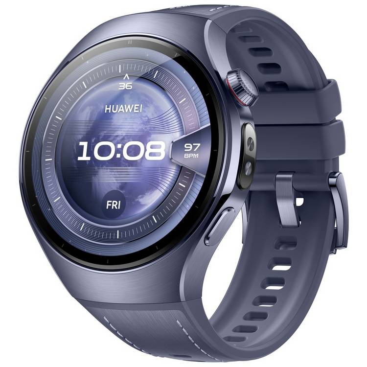 HUAWEI Watch 5 46mm Wi-Fi Smart Watch - Titanium Purple 0