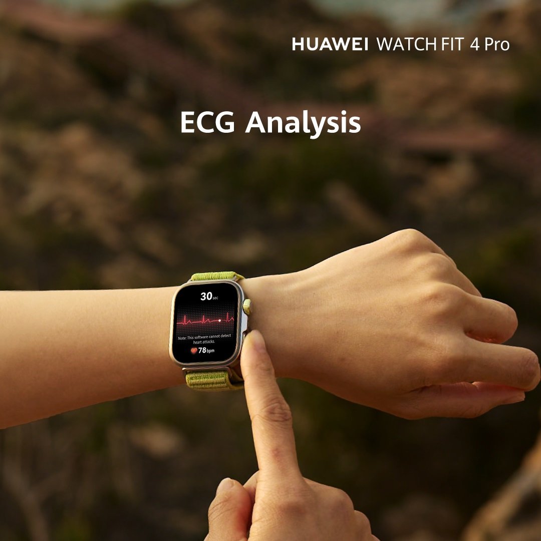 Buy HUAWEI Fit 4 Pro 45mm Smart Watch - Titanium Green | Fitness
