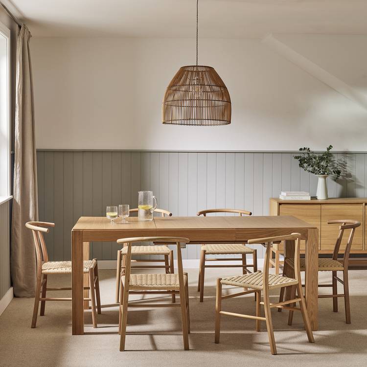 Habitat Drio Extending 4 - 10 Seater Dining Table - Oak 0
